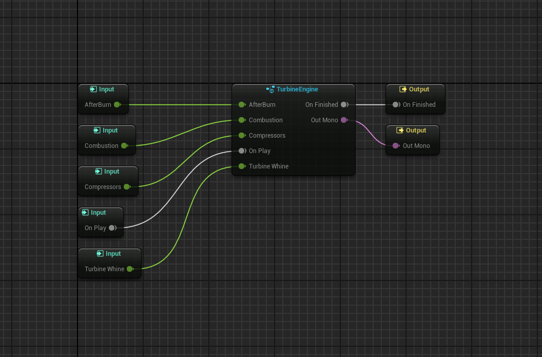 Reusable TurbineEngine MetaSound Patch